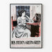 Vintage-Romantik-Poster von Marguerite Clark an ihrem Schreibtisch