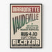 Vintage-Poster Marionette Vaudeville - Wanddekoration Theater