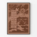Vintage-Poster Mars - Die Atmosphäre von Percival Lowell