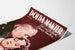 Vintage-Poster Dolda Makter - Dekorationsposter für klassischen Film
