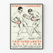 Vintage-Poster Boxen Dempsey gegen Carpentier 1921 – Das Kampf des Jahrhunderts