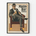 Vintage-Poster Maxim-Bar Karlsplatz - Elegante Wanddekoration