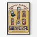 Vintage-Poster Museum für mechanische Musik Ladenburg