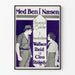 Vintage-Poster Med Ben i Næsen mit Wallace Reid und Cleo Ridgely