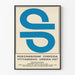 Vintage-Poster des internationalen Kunstsymposiums 1967 Tschechoslowakei