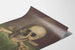 Poster Totenkopf Memento Mori zur Wanddekoration