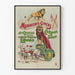 Vintage-Poster Menagerie Zirkus - Löwen und Zirkushunde