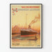Vintage-Poster der Messageries Maritimes Paris im Orient