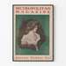 Vintage-Poster der Metropolitan Magazine - Januar 1902