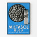 Vintage-Werbeplakat Mictasol Blau - Retro-Wanddekoration