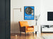 Vintage-Werbeplakat Mictasol Blau - Retro-Wanddekoration