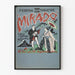 Vintage-Theaterposter Mikado Stil