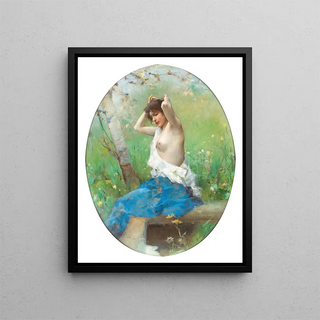 mileAuguste Pinchart - Refreshment by the Fountain.webp