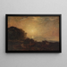 Landschaft - Émile-René Ménard — gerahmtes Bild an der Wand