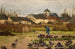 Gartenarbeit im Herbst - Émile Barau — Ansicht des Kunstwerks