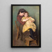 Kummer eines Kindes - Émile Friant — gerahmtes Bild an der Wand