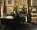 Schauspieler Constant Coquelin in seinem Atelier - Émile Friant — Ansicht des Kunstwerks
