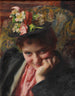 Le chapeau de fleurs – Émile Friant — Ansicht des Kunstwerks