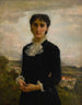 Portrait eines jungen Mädchens - Émile Friant — Ansicht des Kunstwerks
