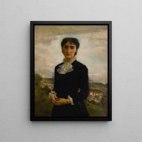 mile Friant - Portrait de jeune fille.webp