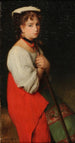 Bergère italienne - Émile Lévy — Ansicht des Kunstwerks