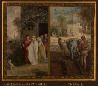 mile Lvy - La Noce Quitte la Maison Paternelle Le Travail.webp