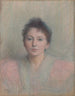 Portrait einer jungen Frau - Émile Lévy — Ansicht des Kunstwerks