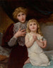 Gebet am Abend - Émile Munier — Ansicht des Kunstwerks