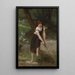 Die Gänsewärterin - Émile Munier — gerahmtes Bild an der Wand