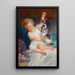 Spielzeit - Émile Munier — gerahmtes Bild an der Wand