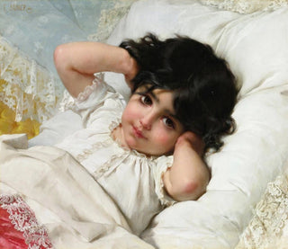 Portrait von Marie-Louise - Émile Munier — Ansicht des Kunstwerks
