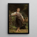 La Bergère - Émile Munier — gerahmtes Bild an der Wand