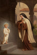 Jesus erscheint bei der heiligen Thérèse - Émile Vernet-Lecomte — Ansicht des Kunstwerks