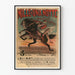 Vintage-Poster Tausend und eine Nacht - Orientalische Wanddekoration