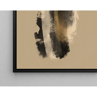 Tableau Bohème - Elegante Welle | Kunstdruck Wanddekoration Bild Plakat Kopie