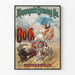 Vintage-Poster Minneapolis Brewing Co. Bock Bier