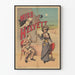 Vintage-Poster Miss Helyett für Retro-Wanddekoration