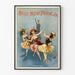 Vintage-Poster Spektakulärer Burlesque Miss New York Jr
