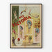 Vintage-Poster Miss Victoria - Künstlerische Wanddekoration Zirkus