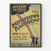 Vintage-Poster Theater Mississippi Rainbow