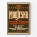 Vintage-Poster Modjeska Klassisches Theater