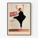 Poster Moderne Tänzerin Molissa Fenley