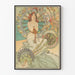 Dekoratives Poster Jugendstil Monaco Monte Carlo von Alphonse Mucha