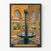 Vintage-Poster der Fontaine de Monreale in Palermo