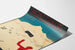 Vintage-Poster Mont Genèvre Wintersport Hautes-Alpes