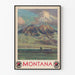 Vintage-Poster Montana Northern Pacific North Coast Limited