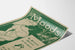 Vintage Wanddekoration Poster Moods - Kunstdruck in Grün und Beige