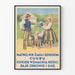 Vintage-Poster Polen Werbung Zucker und Gesundheit für Kinder
