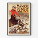 Vintage-Poster Motocycles Comiot zur Wanddekoration