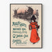 Vintage-Poster Moulin de la Galette Morgen- und Abendveranstaltung